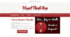 Desktop Screenshot of heartthrobrun.com